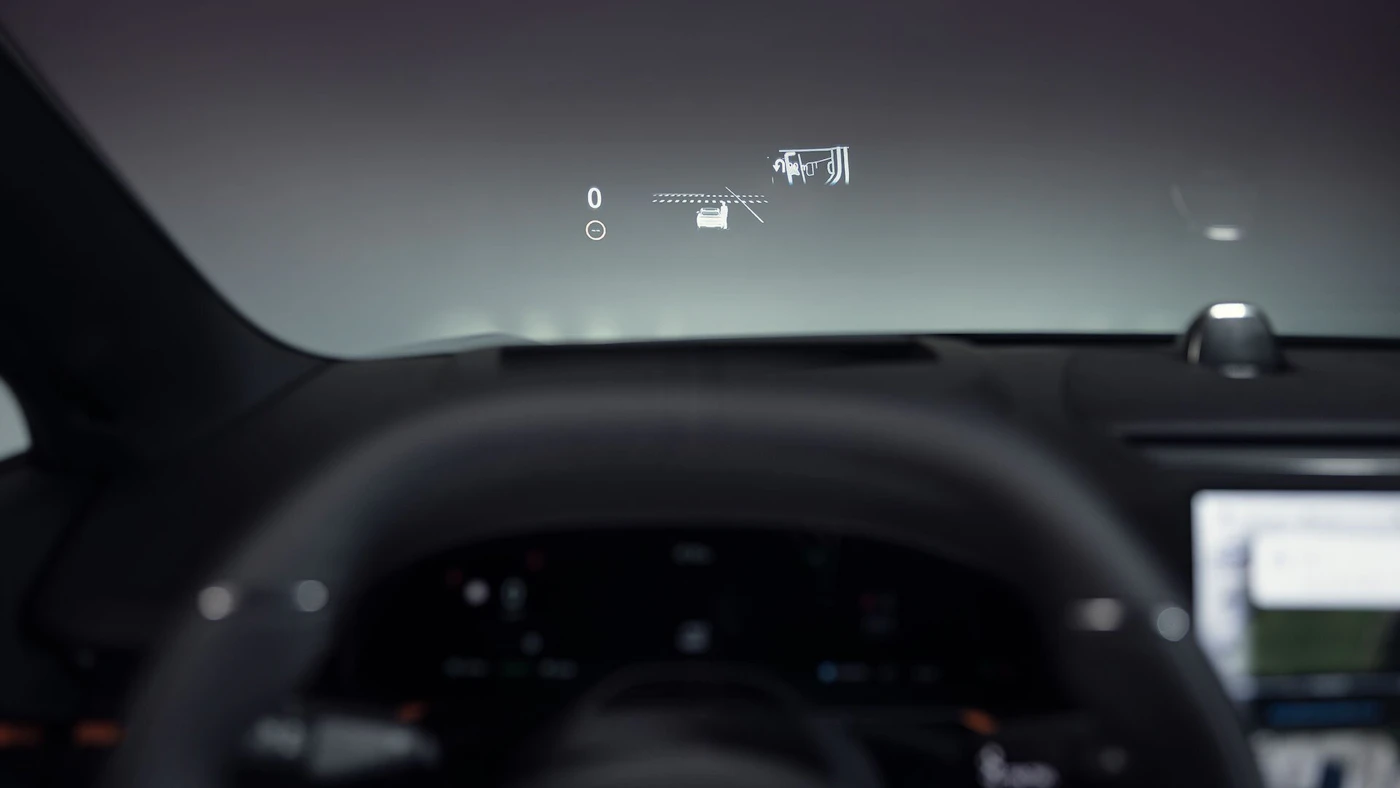 AR-Head-up-Display des Zeekr 7GT